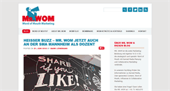 Desktop Screenshot of mrwom.com